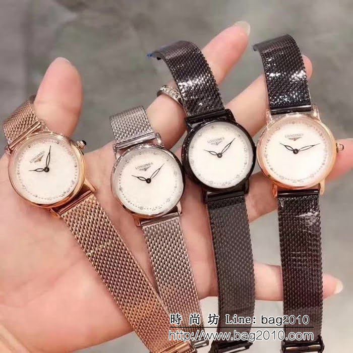 LONGINES浪琴 全新麗雅系列 石英女士腕表 WSS0665